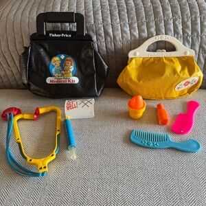 VTG Fisher-Price Medical Kit and My Pretty Purse